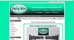 Desktop Screenshot of party-silvi.de